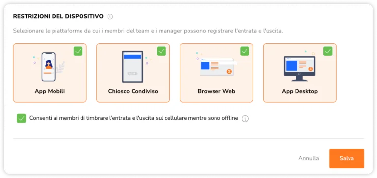 Enabling offline mode